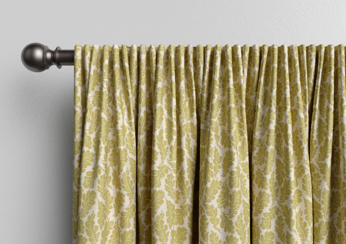 Land & Shore Oak Leaf, Ochre - Made to Measure Curtains - Image 9